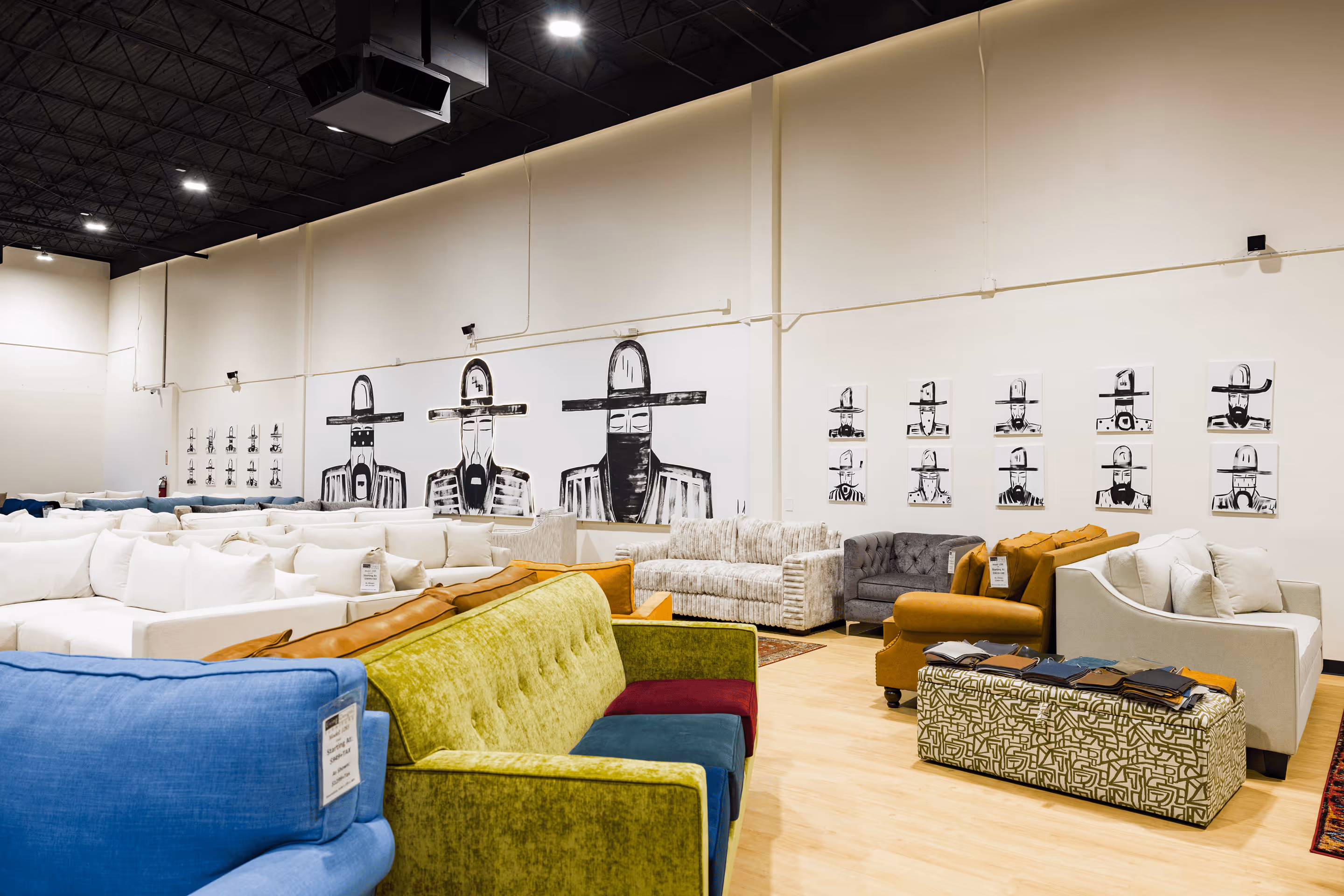 Living Designs Furniture Showroom Display